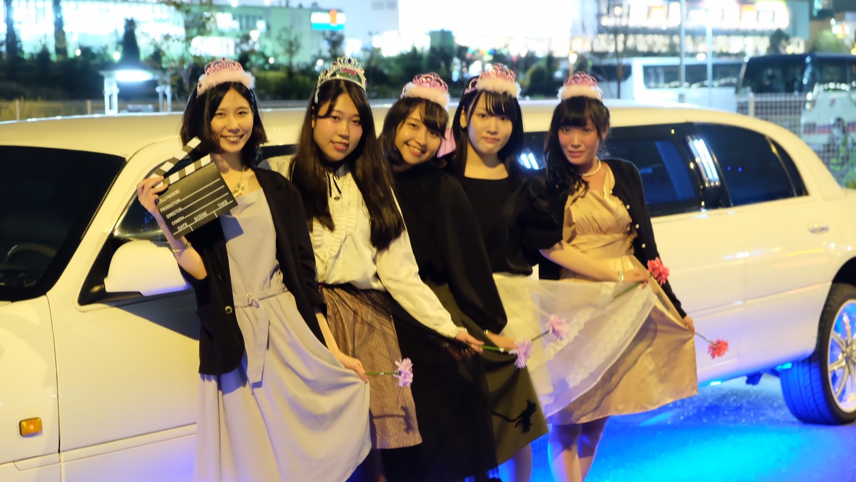 リムジンパーティー リムジン女子会 リムジン