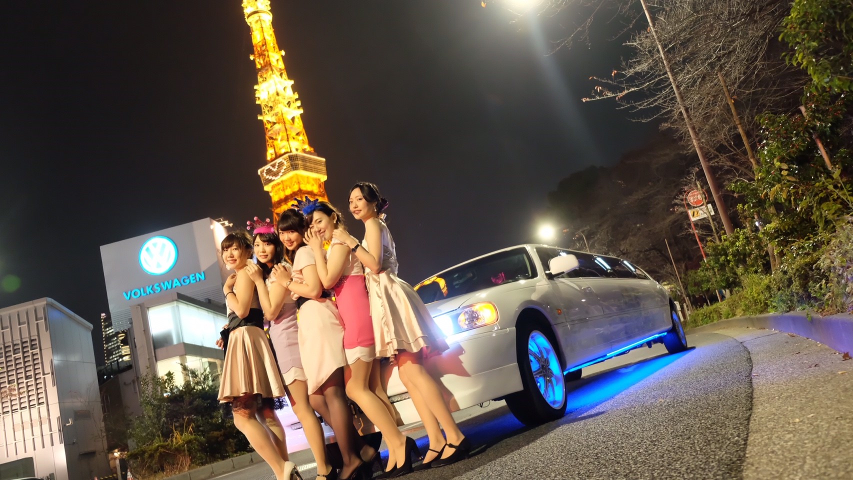 女子会 リムジンパーティー リムジン女子会 女子会おすすめ